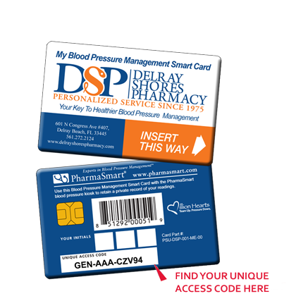 Delray Shores Pharmacy Blood Pressure Tracker